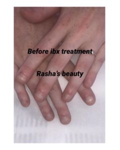 Rashas Beauty Salon Tralee shellac Nails ibex Before 1